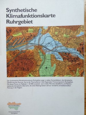 gebrauchtes Buch – Peter Stock – Synthetische Klimafunktionskarte Ruhrgebiet