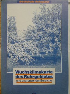 Wuchsklimakarte des Ruhrgebietes und seiner bereiche 1:50.000