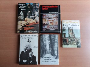 Ausgewählte Werke des Autorenpaares im Umfang von 5 Bänden: 1) Maxie Wander: Guten Morgen, Du Schöne. 2) Tagebücher und Briefe. 3) Fred und Maxie Wander […]