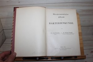 Mikrophotographischer Atlas der Bakterienkunde von Carl Fraenkel und Richard Pfeiffer.