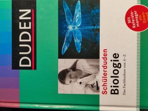 gebrauchtes Buch – Dudenredaktion – Schülerduden Biologie - Das Fachlexikon von A-Z