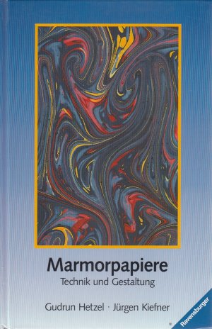 Marmorpapiere. Technik und Gestaltung.