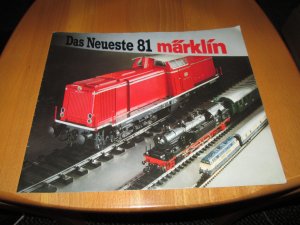 Märklin Prospekt das Neueste  1981    selten