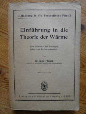Einführung in die Theorie der Wärme