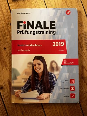 gebrauchtes Buch – Humpert, Bernhard; Leiss – FiNALE Prüfungstraining / FiNALE Prüfungstraining Realschulabschluss Hessen - Realschulabschluss Hessen / Mathematik 2019 Arbeitsbuch mit Lösungsheft und Lernvideos