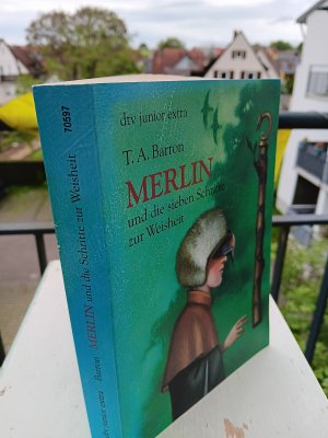 gebrauchtes Buch – Barron, Thomas A – Merlin und die sieben Schritte zur Weisheit