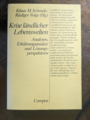 Krise ländlicher Lebenswelten