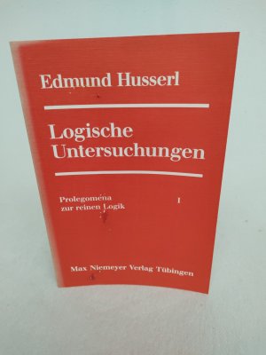 gebrauchtes Buch – Edmund Husserl – Logische Untersuchungen 3 Bde.