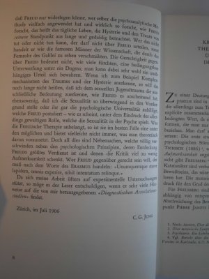 gebrauchtes Buch – C. G. Jung – Über die Psychologie der Dementia praecox  Frühe Schriften II