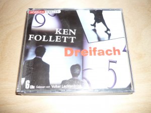 Hörbuch Ken Follett Dreifach Volker Lechtenbrink 6 CDs