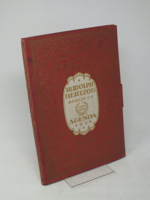 Rudolph Hertzog, Berlin C 2 , Agenda 1914