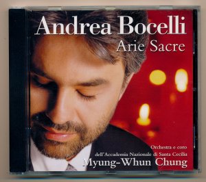 gebrauchter Tonträger – Andrea Bocelli  – Andrea Bocelli: Sacred Arias