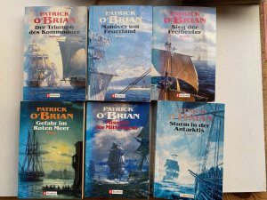 Buchpaket Jack Aubrey buch nr. 1/3/5/ 9/10/11/12,/14/ 17/18/19/20 aus der Reihe