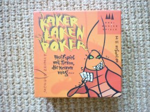 Kakerlakenpoker. Bluffspiel mit Tieren, die keiner mag. Drei Magier Spiele