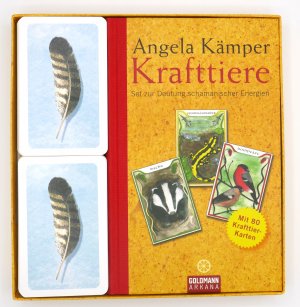 gebrauchtes Buch – Angela Kämper – Krafttiere - Set zur Deutung schamanischer Energien - Mit 80 Krafttier-Karten +++ TOP! +++