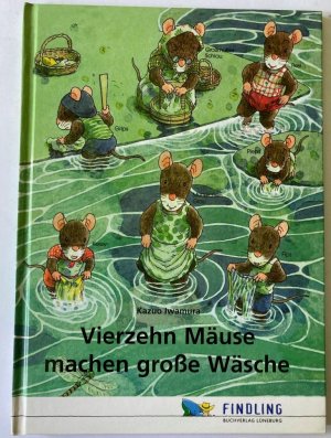 Vierzehn Mäuse machen große Wäsche