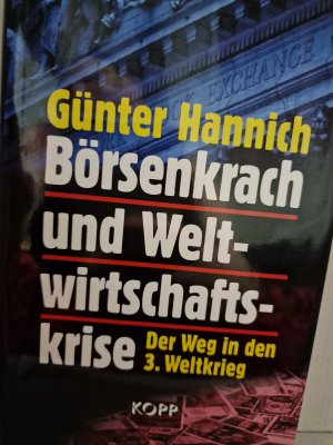 Börsenkrach und Weltwirtschaftskrise. Der Weg in den 3. Weltkrieg