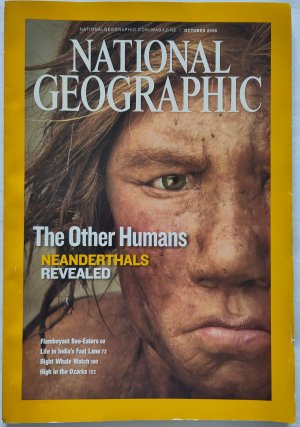 gebrauchtes Buch – National Geographic October 2008 - The other Humans - Neanderthals Revealed