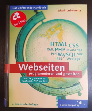 gebrauchtes Buch – Mark Lubkowitz – Webseiten programmieren und gestalten | Neu und ungelesen