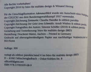 gebrauchtes Buch – Winand Herzog / arno schmidt – KEINE EXPERIMENTE ! - Untersuchungen zu Arno Schmidt: Die Gelehrtenrepublik