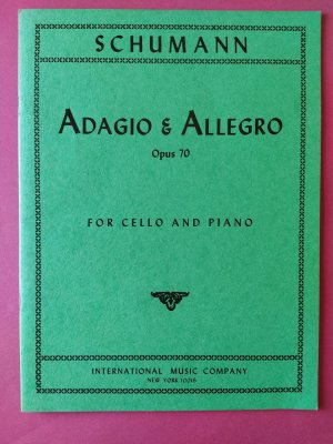 Adagio & Allegro. Opus 70 for cello and piano (IMC 1242)