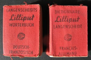 antiquarisches Buch – Langenscheidt  – Langenscheidts Lilliput Wörterbuch : Deutsch-Französisch und Francais-Allemand