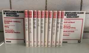 Christlicher Glaube in moderner Gesellschaft., enzyklopädische Bibliothek in 30 Teilbänden (ohne Quellenbände).