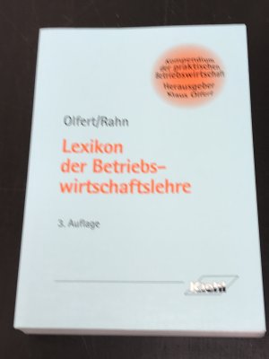 gebrauchtes Buch – Olfert, Klaus; Rahn – Lexikon der Betriebswirtschaftslehre