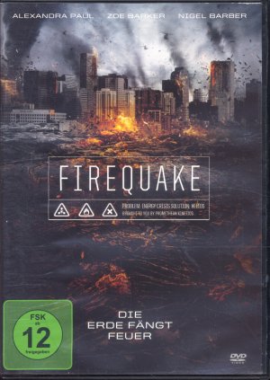 gebrauchter Film – FIREQUAKE Die Erde fängt Feuer DVD Thriller Action Science-Fiction