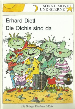 gebrauchtes Buch – Erhard Dietl – Die Olchis sind da  Sonne Mond und Sterne