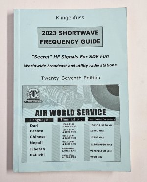 2023 Shortwave Frequency Guide - Kurzwellen-Frequenzhandbuch 2023