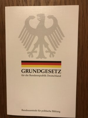 gebrauchtes Buch – Bundeszentrale für politische Bildung – Grundgesetz für die Bundesrepubik Deutschland