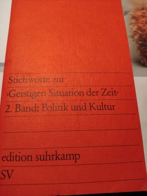 gebrauchtes Buch – Jürgen Habermas – Stichworte zur "Geistigen Situation der Zeit"