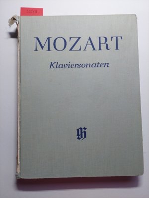 Sämtliche Klaviersonaten in einem Band [Leinenausgabe] Instrumentation: Piano solo (G. Henle Urtext-Ausgabe) | Wolfgang Amadeus Mozart | Nach Eigenschriften […]