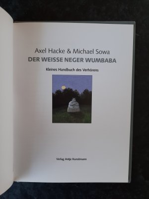 gebrauchtes Buch – Axel Hacke – Der weiße Neger Wumbaba. Kleines Handbuch des Verhörens.