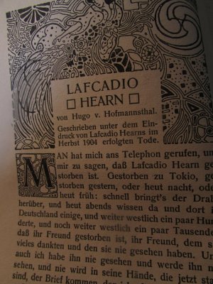 antiquarisches Buch – Lafcadio Hearn – Kokoro.