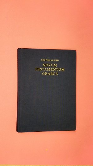 gebrauchtes Buch – Nestle, Eberhard; Nestle – BIBELAUSGABEN, NOVUM TESTAMENTUM GRAECE, JUBILÄUMSAUSGABE NR.5108.