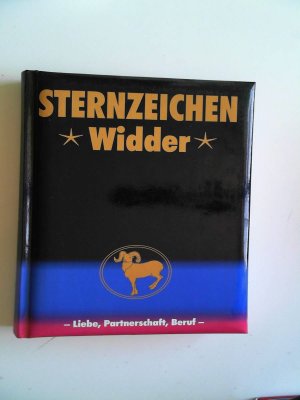 gebrauchtes Buch – Alfred P Zeller – Widder: Horoskope-Bücher: Liebe - Partnerschaft Beruf