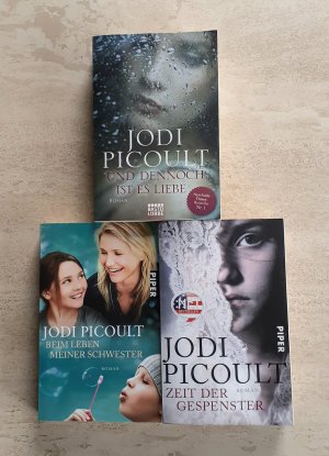 3 X Jodi Picoult - Und dennoch ist es Liebe + Beim Leben meiner Schwester + Zeit der Gespenster