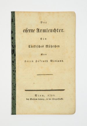 Der eiserne Armleuchter. Ein türkisches Mährchen.