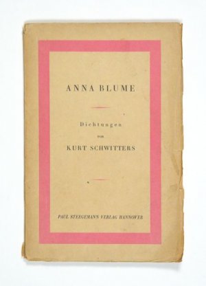 Anna Blume. Dichtungen. (11.-13. Tausend). (= Die Silbergäule, Bd. 39/40).