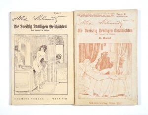 Die Dreißig Drolligen Geschichten von Honoré de Balzac. Deutsch von Alexander Schmitz. 2 Bände.