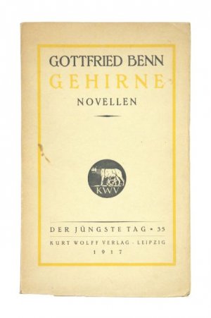 Gehirne. Novellen. (= Der jüngste Tag, Bd. 35).