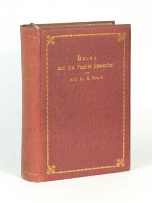 Lenau und die Familie Löwenthal. Briefe und Gespräche, Gedichte und Entwürfe. Mit Bewilligung des Freiherrn Arthur von Löwenthal vollständiger Abdruck […]