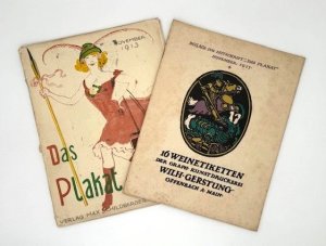 Das Plakat. Mitteilungen des Vereins der Plakatfreunde. Vierter [4.] Jahrgang, November[-Dezember] 1913, Nummer 6 in 2 Heften.