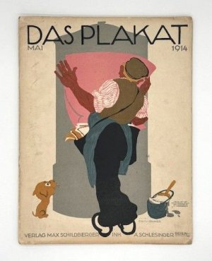 Das Plakat. Mitteilungen des Vereins der Plakatfreunde. 5. Jahrgang, Mai 1914, Heft 3.