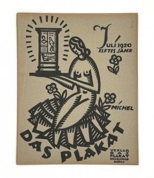 Das Plakat. Zeitschrift des Vereins der Plakatfreunde e. V. für Kunst und Kultur in der Reklame. 11. Jahrgang, Heft 7, Juli 1920.