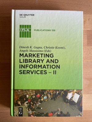 gebrauchtes Buch – Gupta, Dinesh K – Marketing library and information services 2