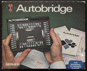 Autobridge. To Play by Yourself. For Beginners to Average Players. Ref. 1006. Plastik-Spielbord mit 48 Spielvorlagen und Booklet mit Erläuterungen von Alfred Sheinwold.