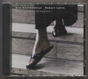 gebrauchter Tonträger – Kashkashian, Kim und Robert Levin – Asturiana. Songs from Spain and Argentina. Kim Kashkashian, viola / Robert Levin, piano.